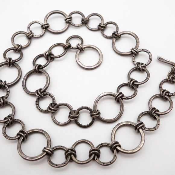 Jodi Rae stamp ring sterling silver necklace! - Picture 3 of 8